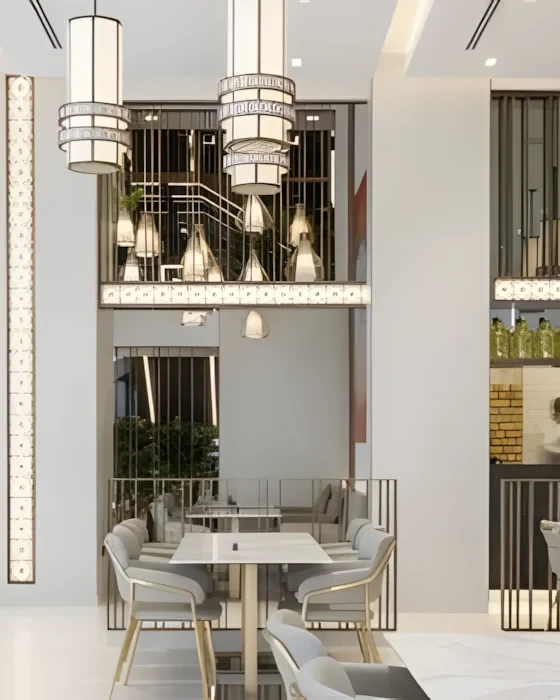 Filling a Double-Height Restaurant Without Filling the Floor